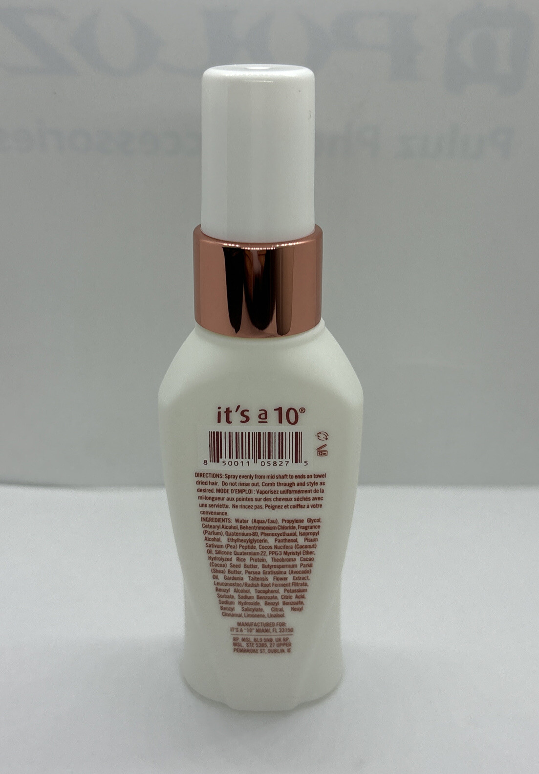 NEW It’s A 10..COILY Miracle Leave-In Hair Product Travel Size 59ml/2oz AUTHNTIC