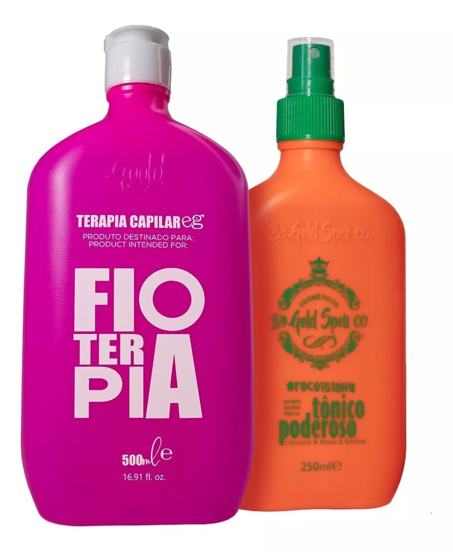 Treatment Keratin Everk Fioterapia 500ml + Powerful Tonic 250ml