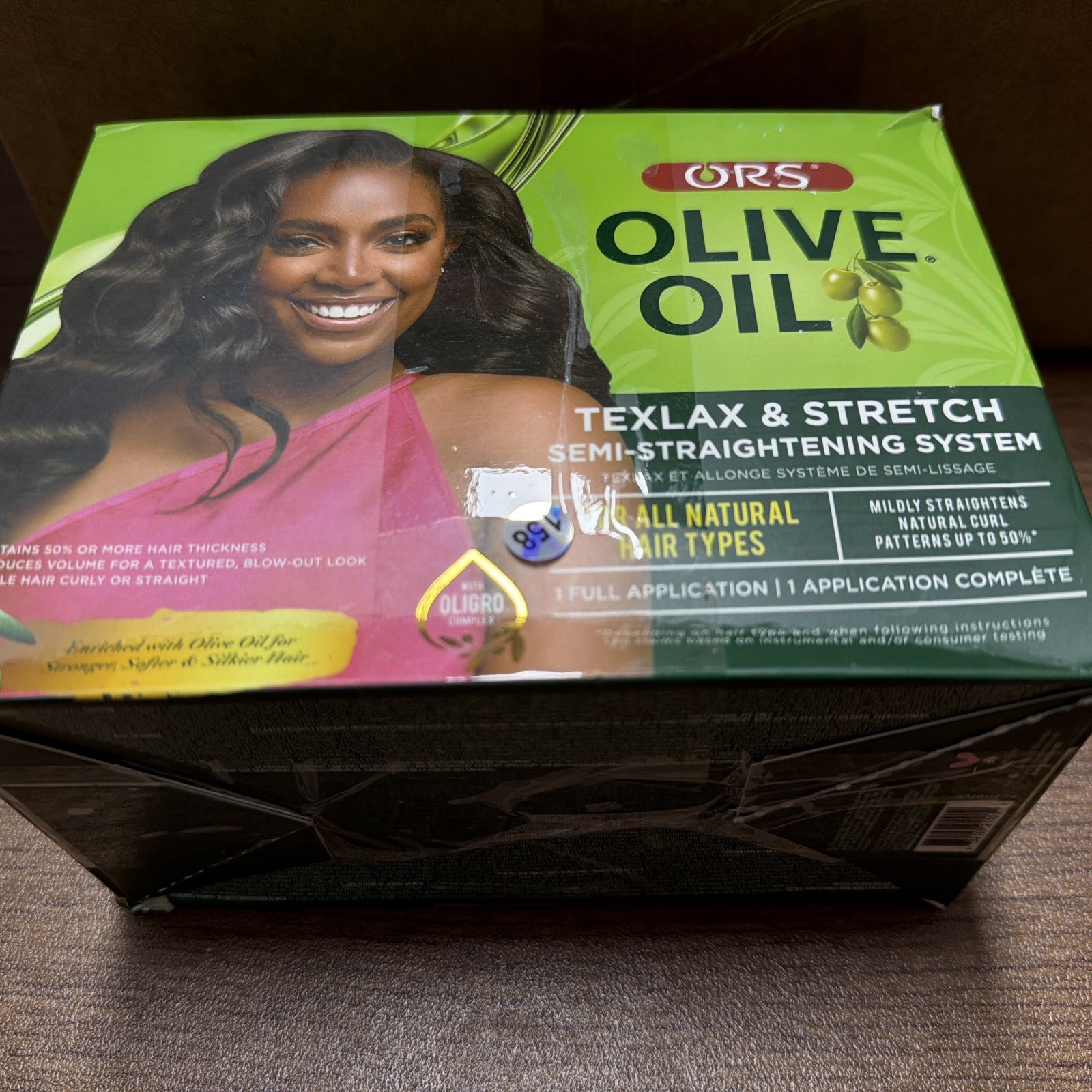 ORS Olive Oil TexLax Stretch Semi- Straightening System All Hair Types Fast Ship