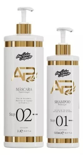 AP Ana Paula Carvalho Liso Lambido Hair Capillary Straightening Progressive Kit