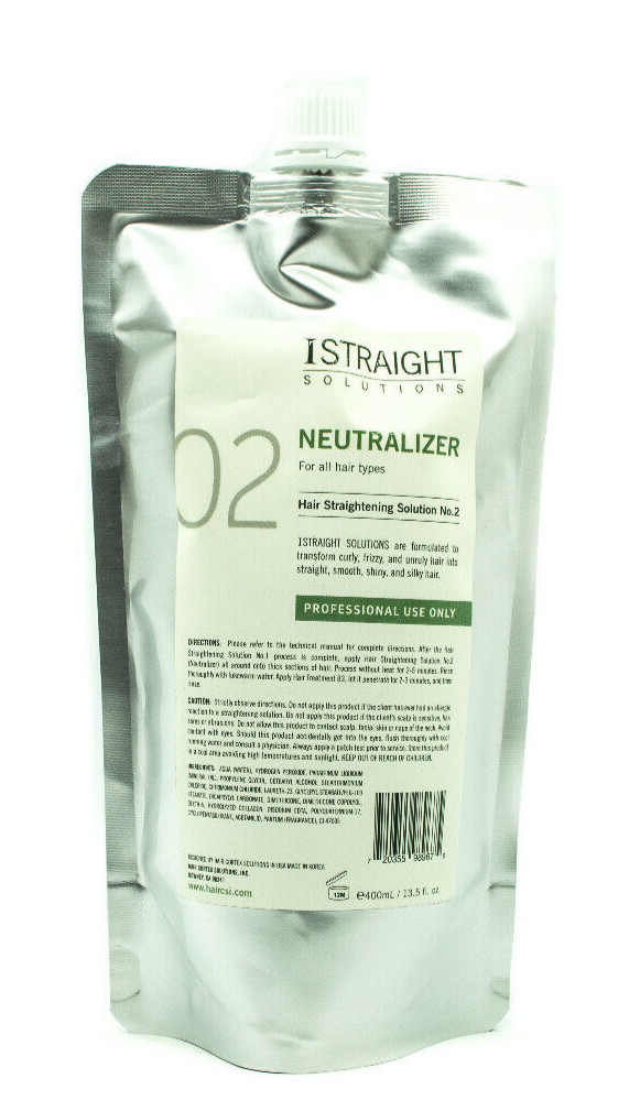 iStraight System Neutralizer (02) for All Hair Types ( 13.5 fl.oz ) *NEW