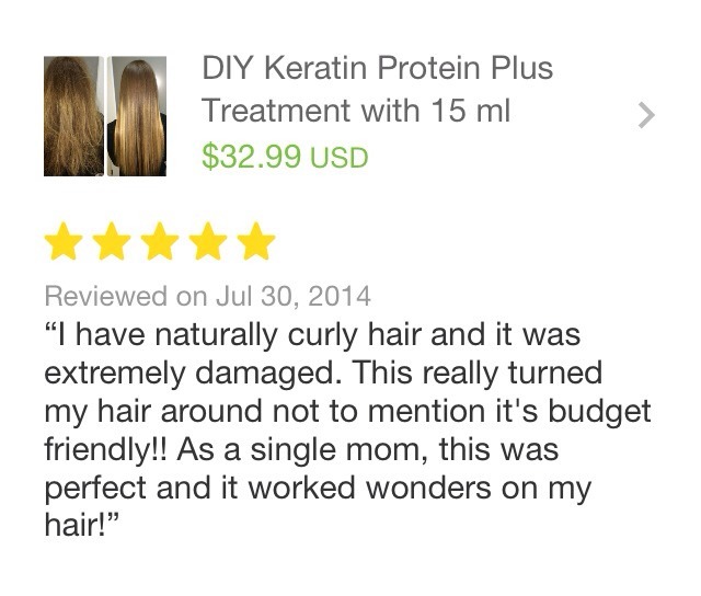 ModelSupplies Keratin Hair Treatment Protein PLUS~! Collagen Bamboo Hyaluronic
