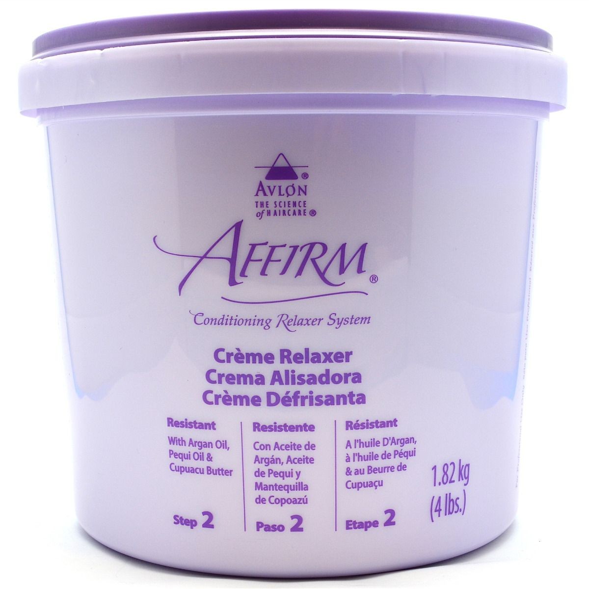 Avlon Affirm Conditioning Creme Relaxer Original Formula Resistant 4 lb