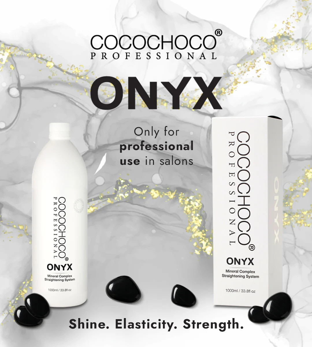 ❤❤ COCOCHOCO Pro ONYX Mineral Complex Keratin Hair Straightening Treatment 250ml