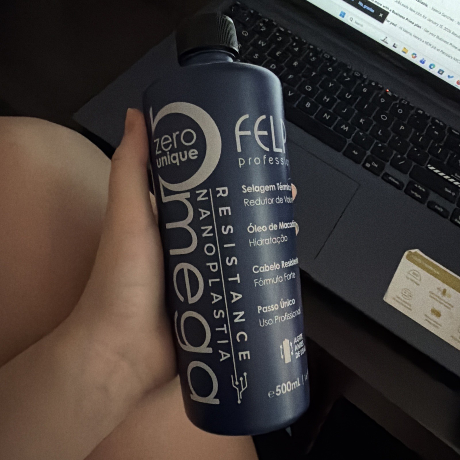 Felps Professional Thermal Sealing Omega Zero Unique Nanoplastia 500ml/16.9fl.oz