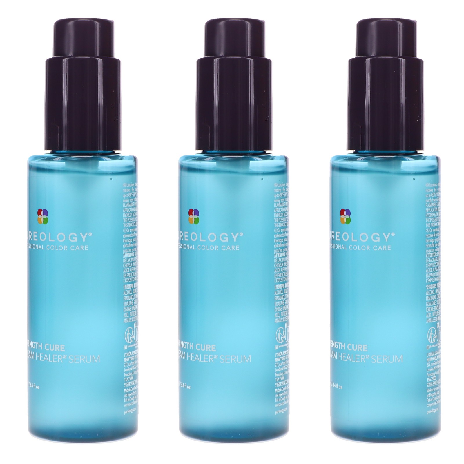 Pureology Strength Cure Dream Healer Serum 3.4 oz 3 Pack