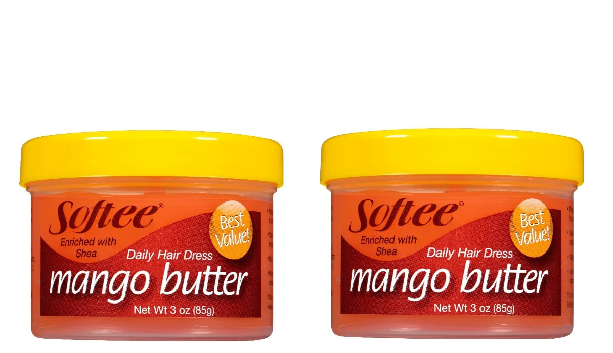 new 2 Softee Enriched w/ Shea Mango Butter Hair & Scalp Treatment 3oz Ea