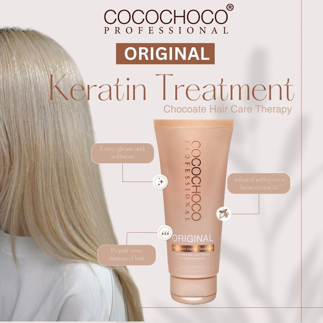 Cocochoco Original Brazilian Keratin Treatment Hair Straightening Complete Kit