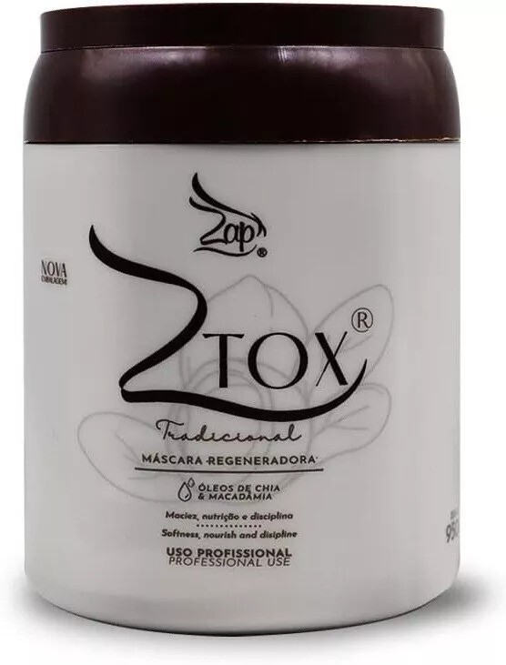 Zap Ztox Macadamia Oil Chia Hair Mask AntiFrizz 950g