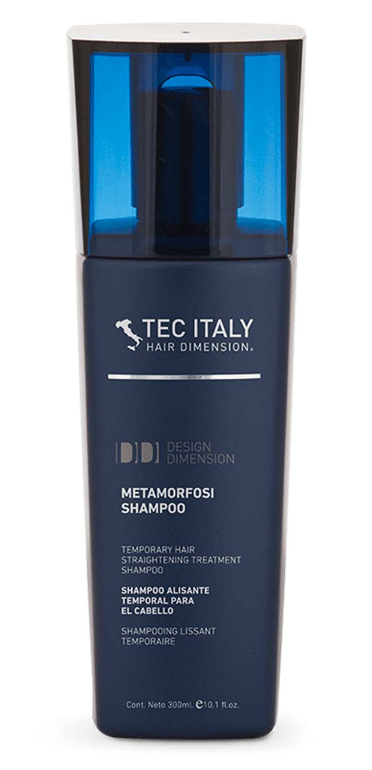 Tec Italy Metamorfosi Temporary Hair Straightening Shampoo 10.1 oz – 3 Pack