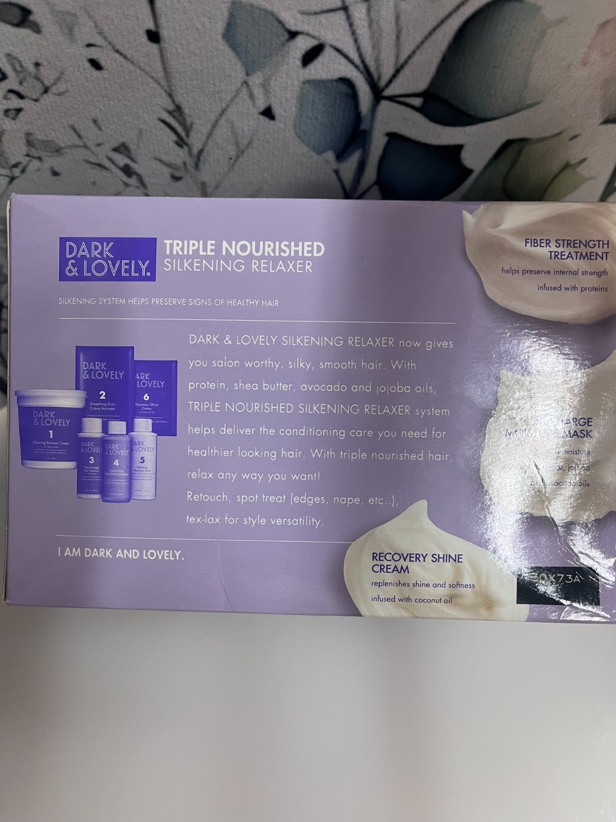 2 Softsheen Dark & Lovely Triple Nourished Silkening No-Lye Regular Relaxer
