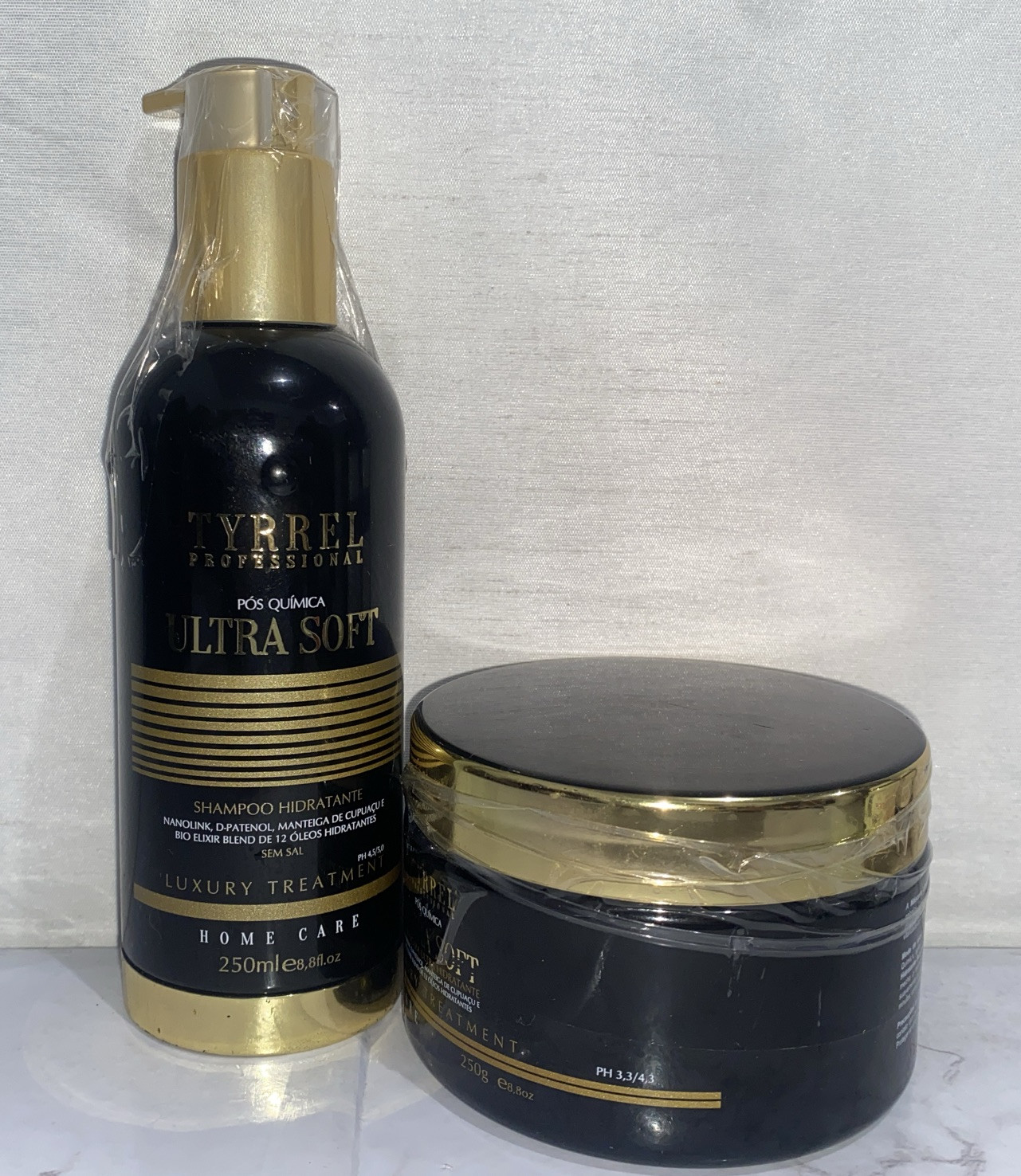 Tyrrel Professional Straightening Kit Shampoo & Mascara Ultra Soft (Hair Mask )