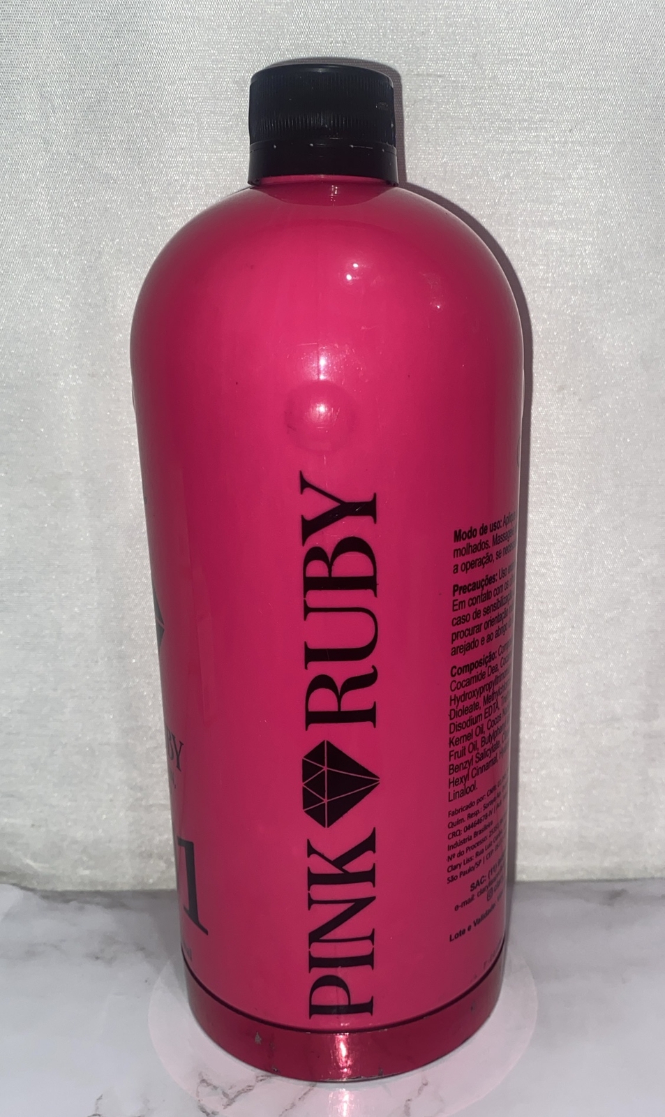 Pink Ruby- Professional Organic Straightening Shampoo 1liter