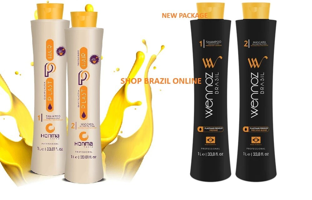 Treatment Keratin Wennoz (Honma Tokyo) Plast Hair Precious Blend 2 x 33.8oz