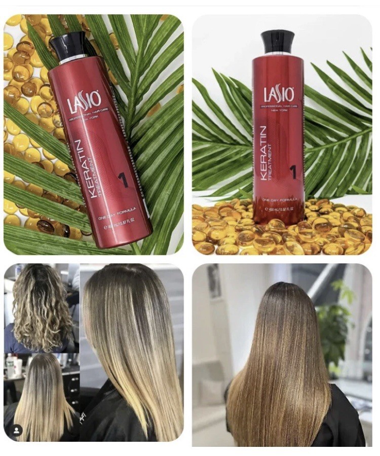 LASIO Keratin Tropic Pro Hair Treatment 35.27 fl oz -BRAND NEW-AUTHENTIC SEALED