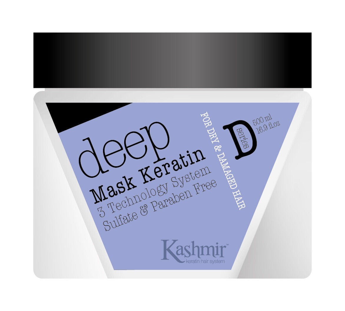 Kashmir Deep Keratin Hair Mask For Dry And Damaged Hair 16.9 fl.oz