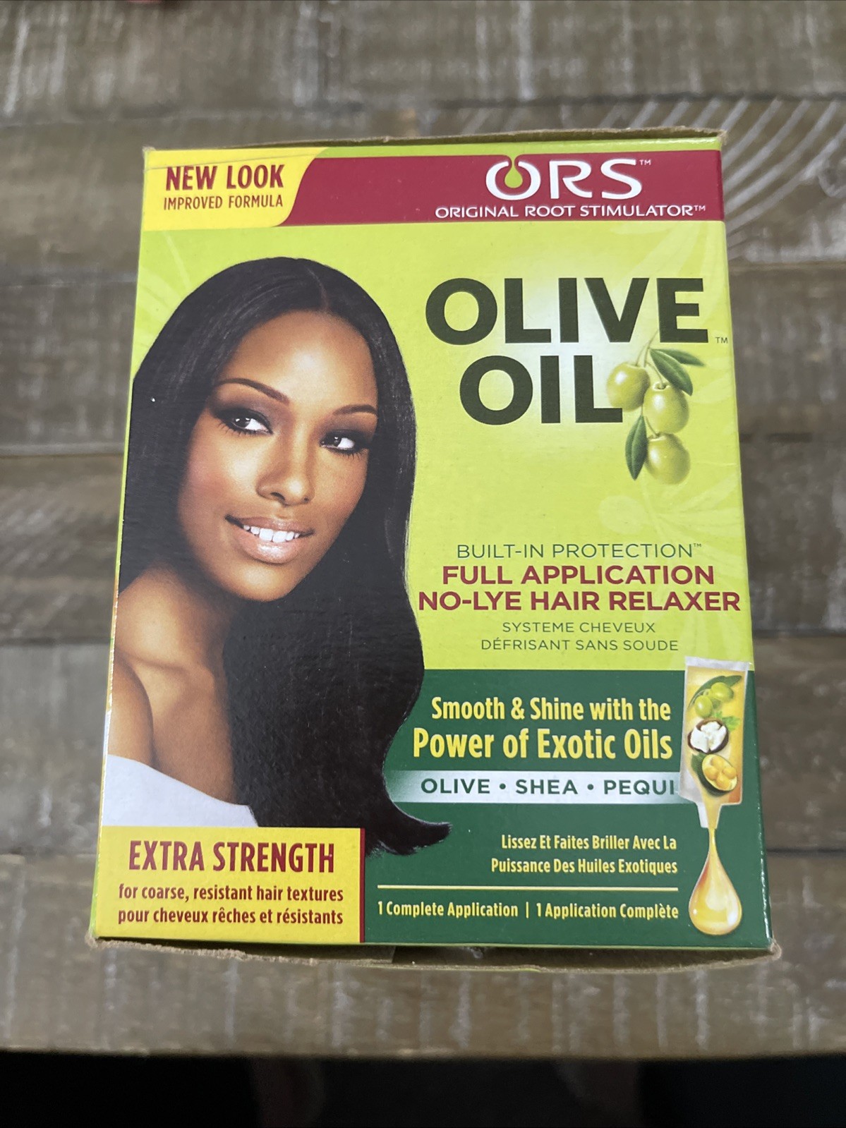 Original Root Stimulator Olive Oil Full App Hair Relaxer ES