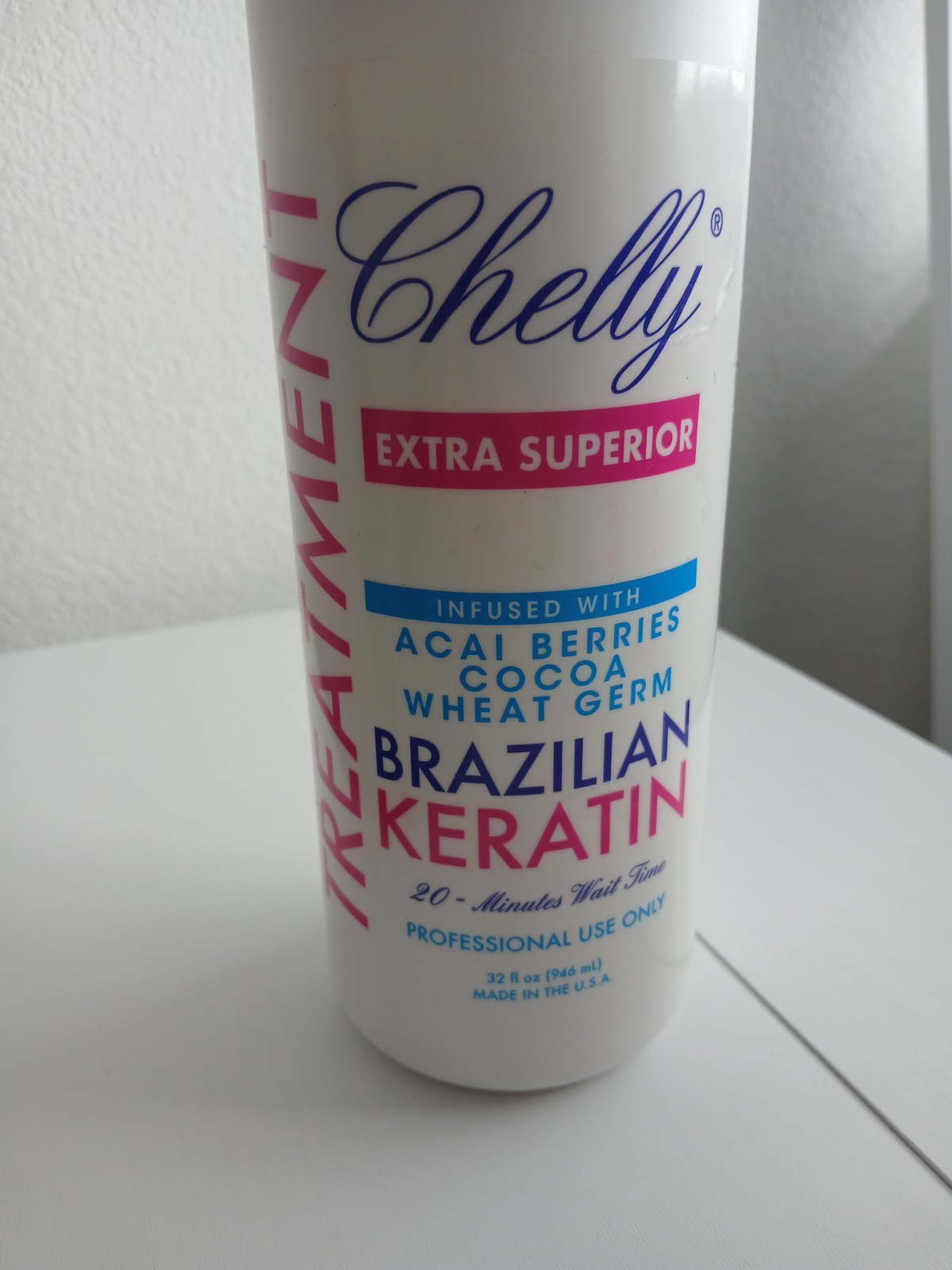 Chelly Brazilian Keratin EXTRA SUPERIOR Treatment Infused Cocoa 32 fl oz
