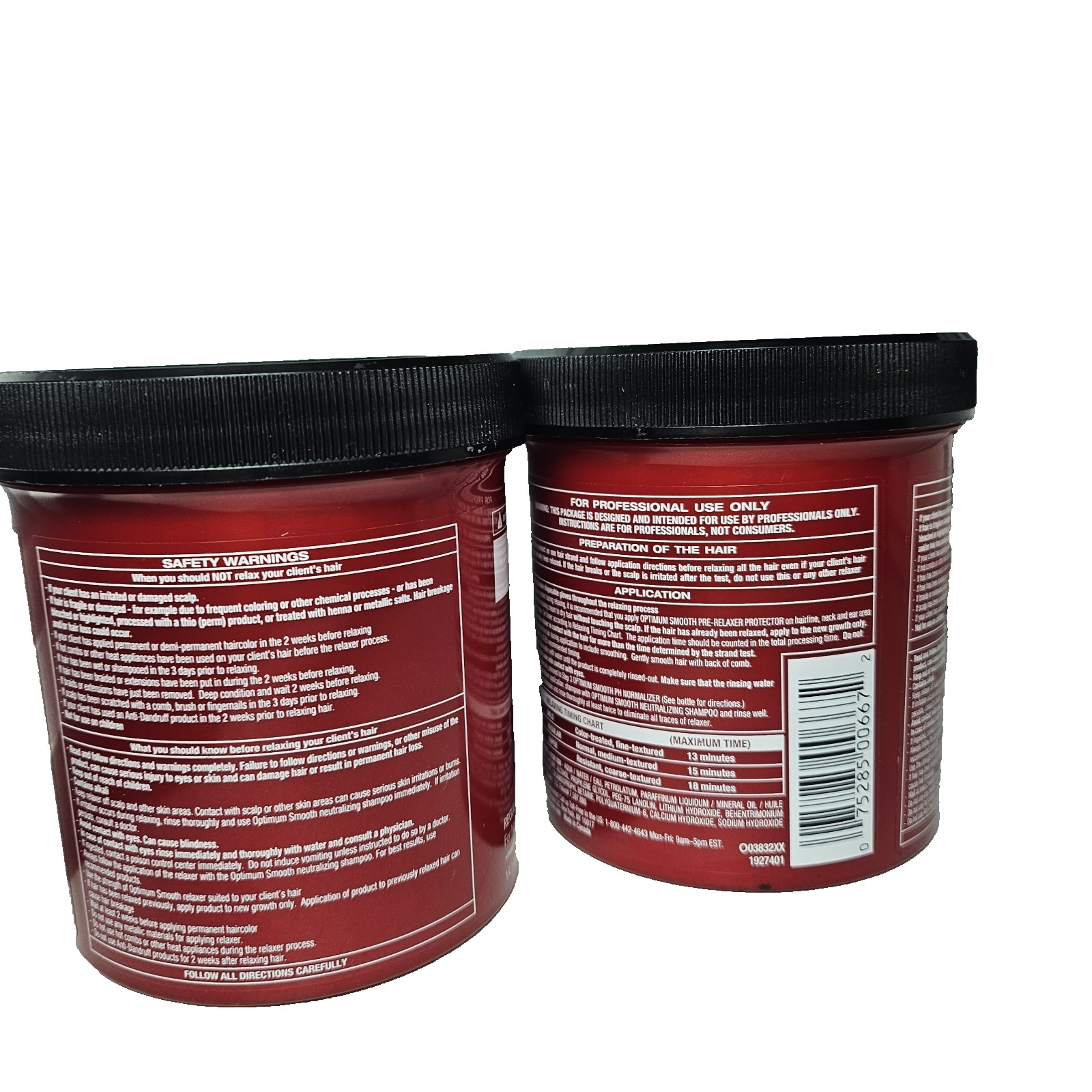 (2) SoftSheen Carson Optimum Smooth Multi Mineral Relaxer Super Strength Step 2