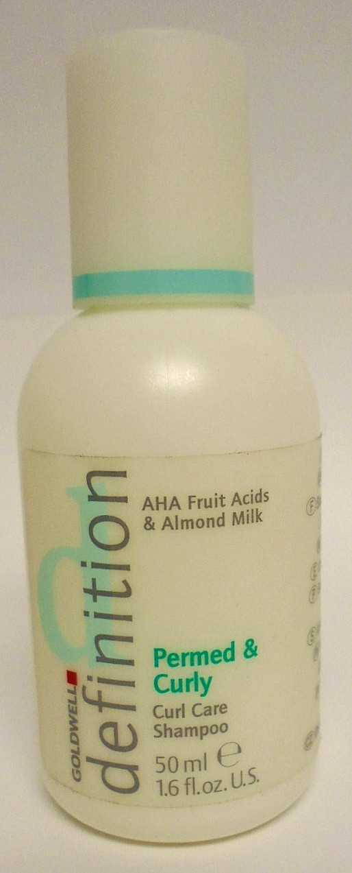 4X Goldwell definition Permed & Curly Curl Care Hair Shampoo 1.6 oz. Each F/S