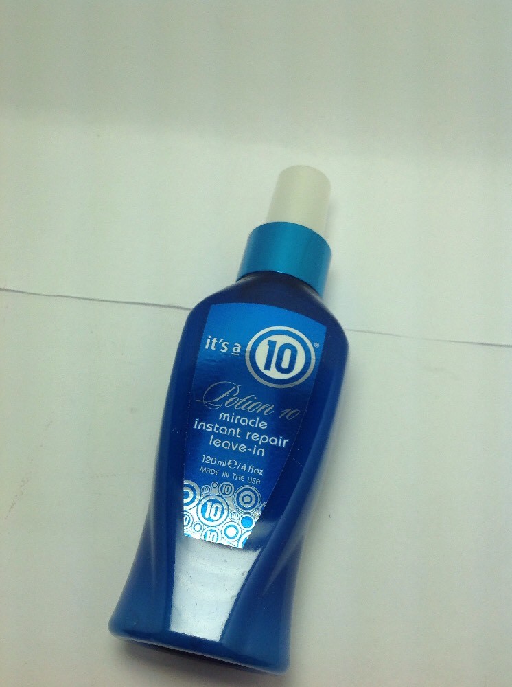 It’s A10 Potion 10 Miracle Instant Repair Leave-In Travel Size(4floz/120 mL)NWOB
