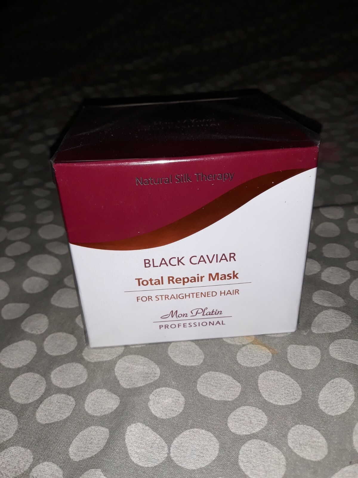 BLACK CAVIAR Total Repair Mask For Straightened Hair, professional Mon Platin B