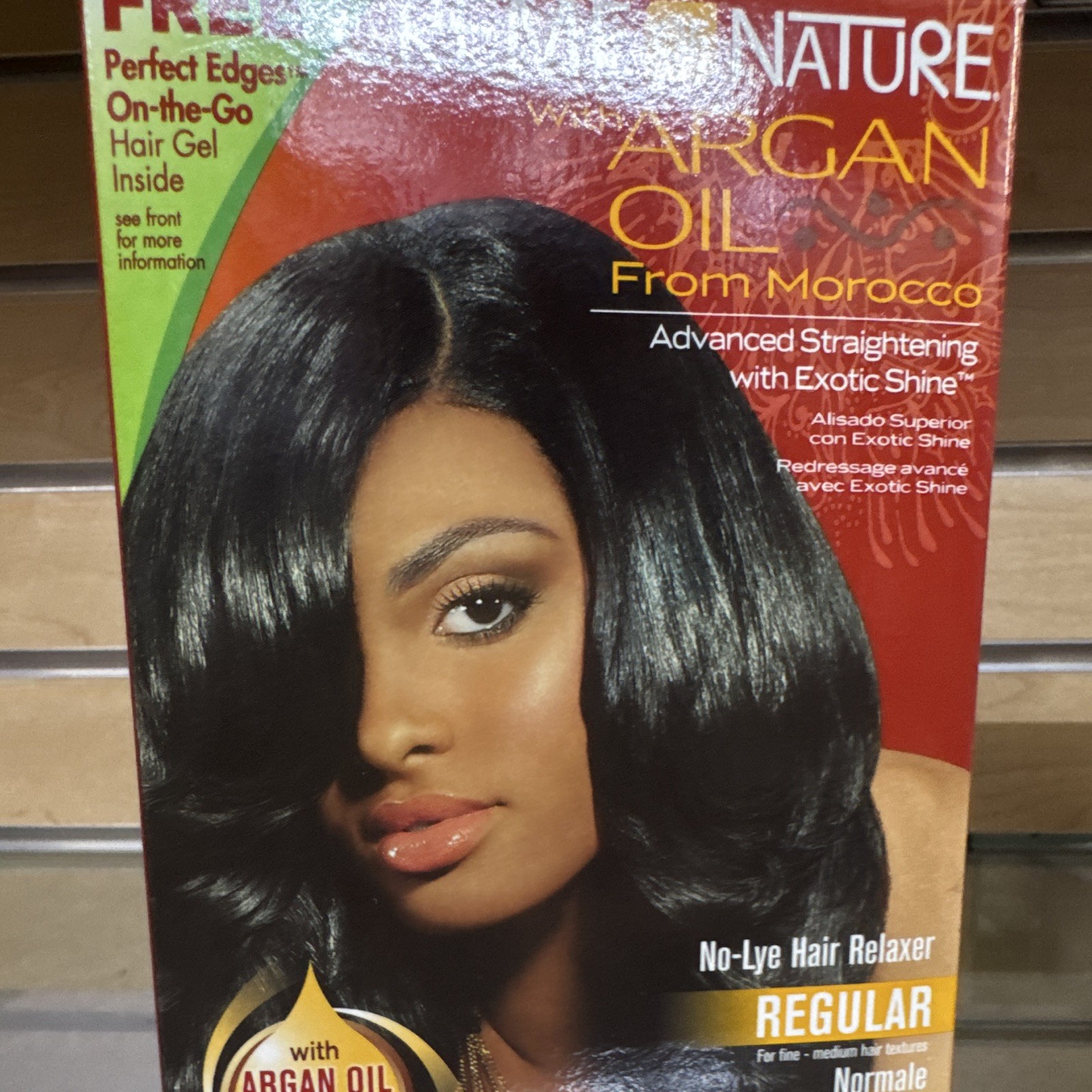 Creme of Nature Argan Oil From Morocco No-Lye Relaxer Cream Regular Smoothing