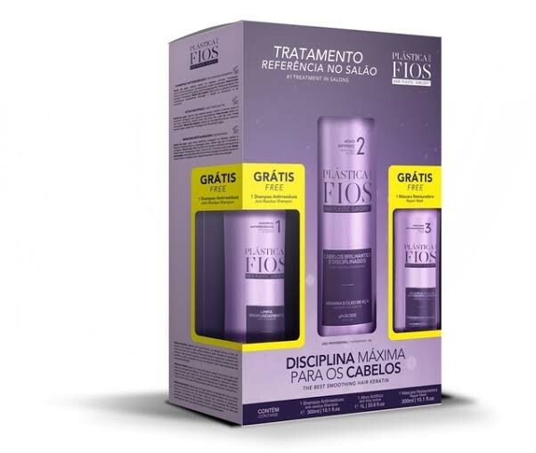 Cadiveu Plastica dos Fios Step 2 Thermal Sealing 1L Free Shampoo and Mask 300ml