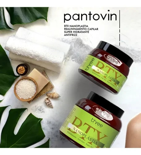 Pantovin Progressive Nanoplasty 1L + Mask Btx Nanoplasty 500g / Three Therapy