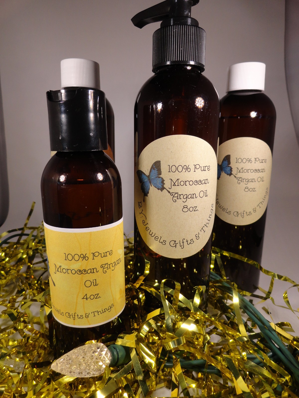 100% Pure Moroccan Argan Oil Clear Cold Pressed All Hair Types
