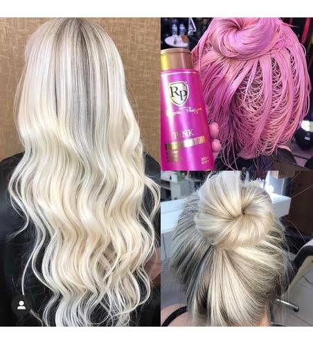 Robson Peluquero Pink Toner Treatment Rp Champagne Luminous Toning Hair – 34 Oz