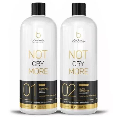 Borabella Don’t Cry Anymore Kit Tratamento Profissional Brasileiro de Queratina