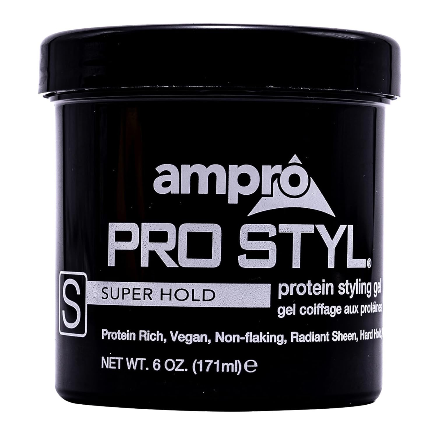 AmPro Pro Styl Styling Gel – Protects and Strengthens Your Strands – 6 oz
