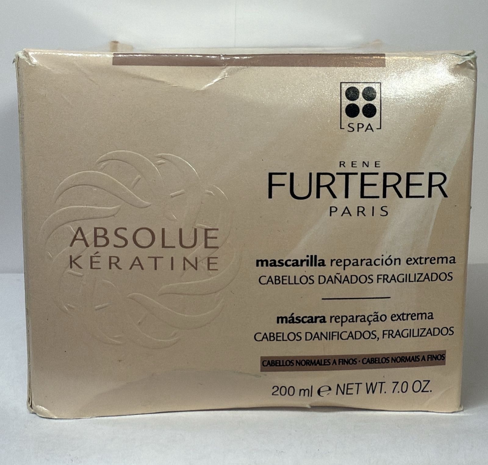 Rene Furterer Absolue Keratin Repairing Mask /Partially Spilled