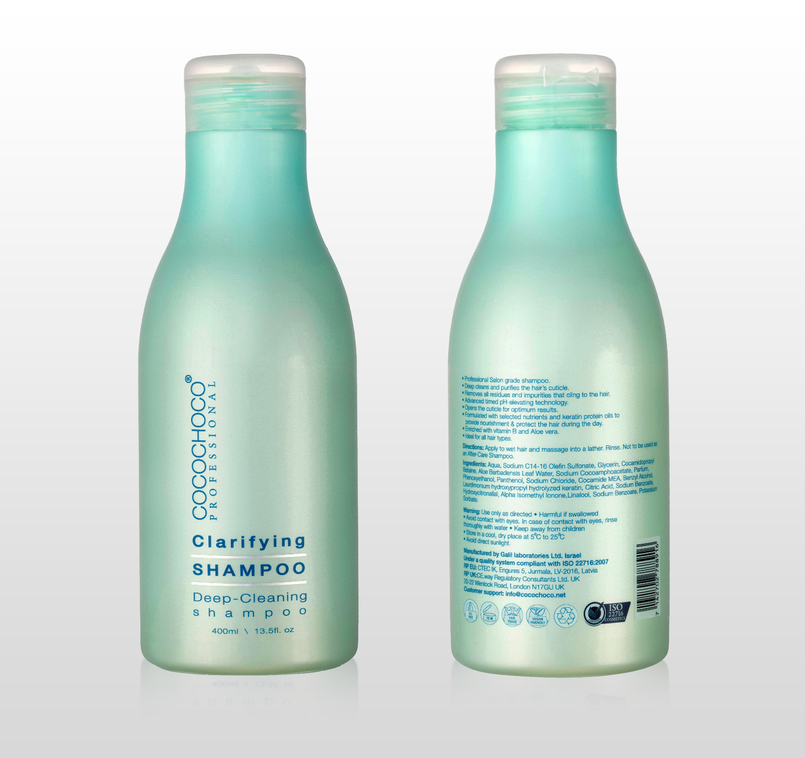 ❤❤ COCOCHOCO Pro CLARIFYING SHAMPOO 400ml Gold Salon Silk Hair Wash FAST EXPRESS