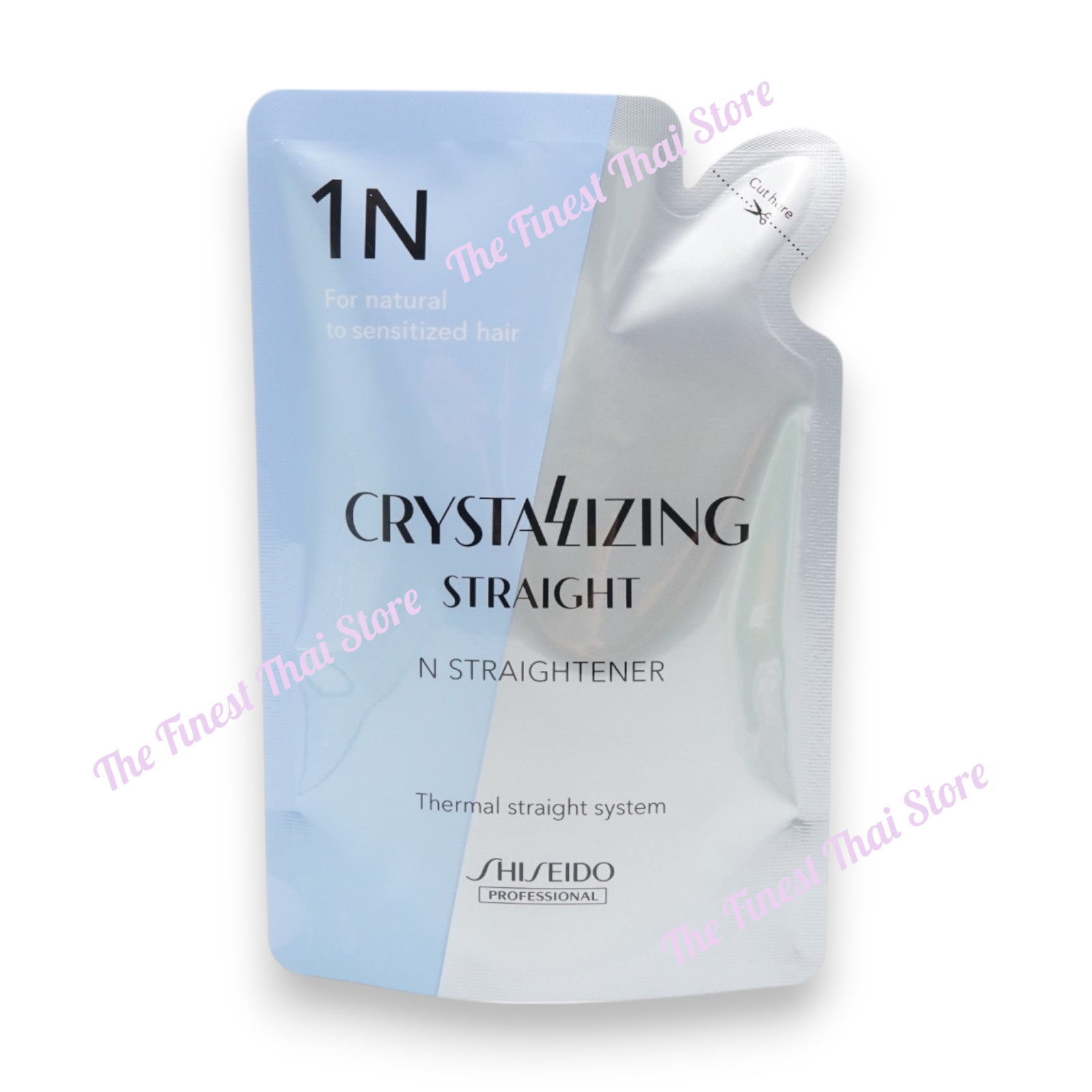 Shiseido Crystallizing Straight N1 Hair Straightener 125g Set