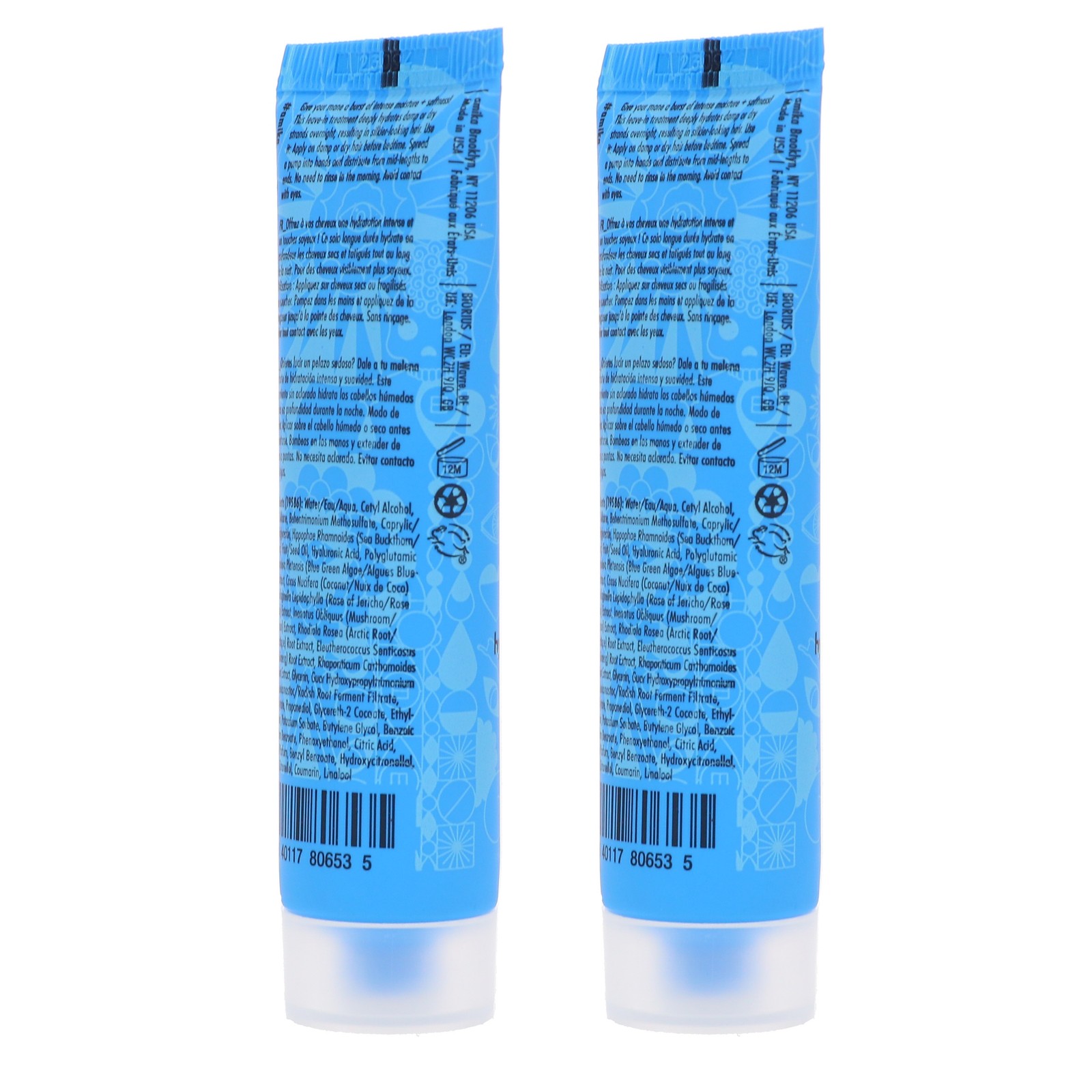 Amika Dream Routine Overnight Hydration Treatment 1 oz 2 Pack