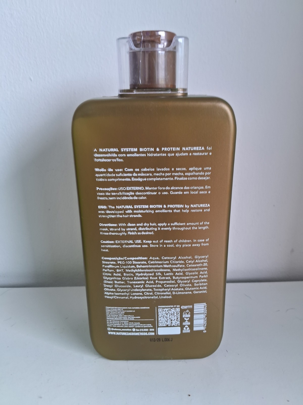Biotin Treatment Kit Formaldehyde Free Natural Therapy 2x1L – Nature Cosmetics
