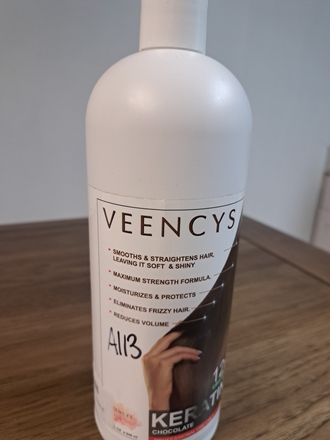 VEENCYS Brazilian keratin Infused with Chocolate Straightening Treatment 32 oz