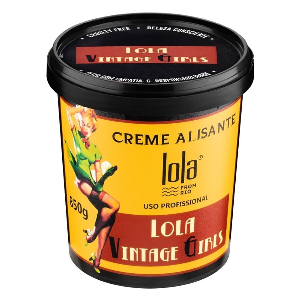 Lola Cosmetics Smoothing Cream Vintage Girls Hair Mask 850 g