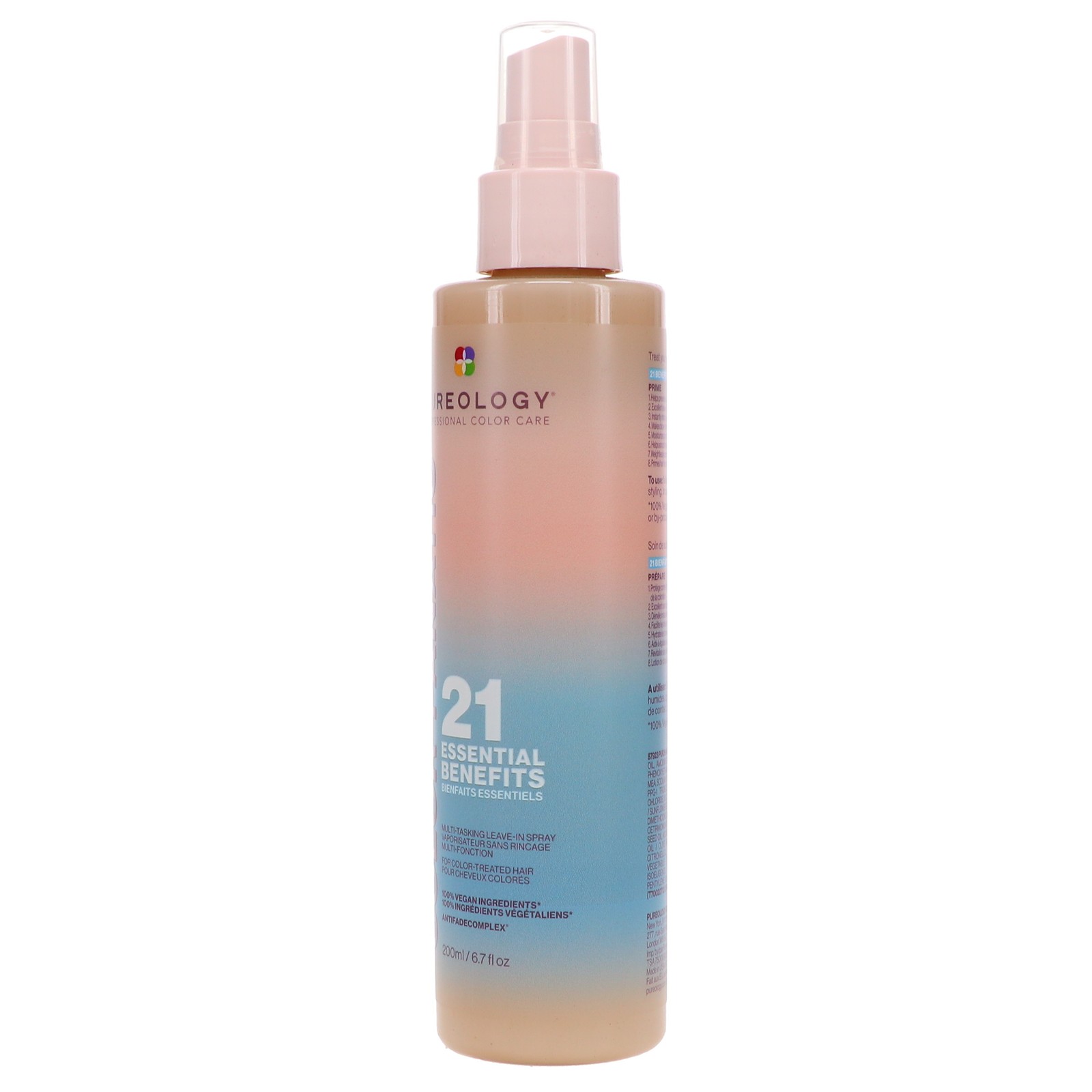 Pureology Color Fanatic 21 Essential Benefits Multi-Tasking Leave-In Spray 6.7